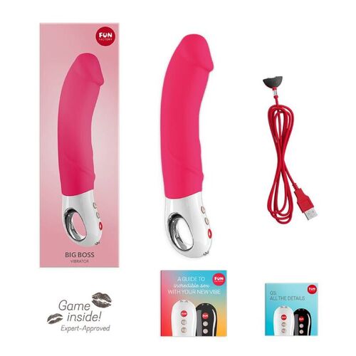 FUN FACTORY - BIG BOSS G5 VIBRADOR ROSA