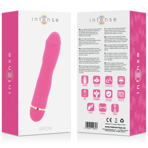 INTENSE AIRON 20 SPEEDS SILICONE ROSA