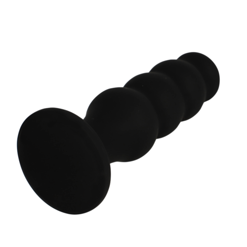 BLACK&SILVER - SCOTT PLUG ANAL SILICONA PREMIUM NEGRO