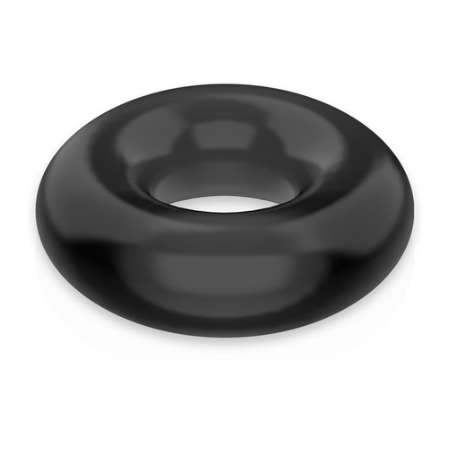 POWERING - SUPER FLEXIBLE Y RESISTENTE ANILLO PENE  4.5CM NEGRO