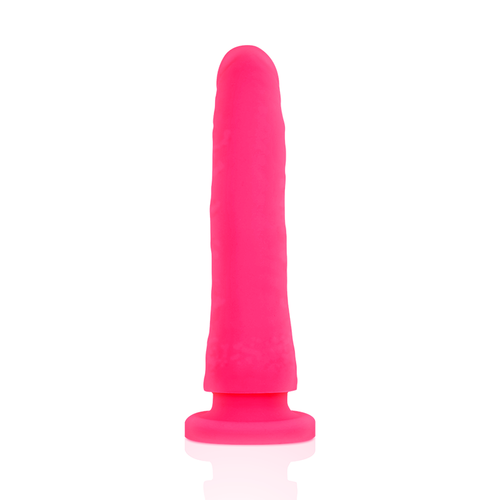 DELTA CLUB - TOYS DILDO ROSA SILICONA MEDICA 17 CM -O- 3 CM