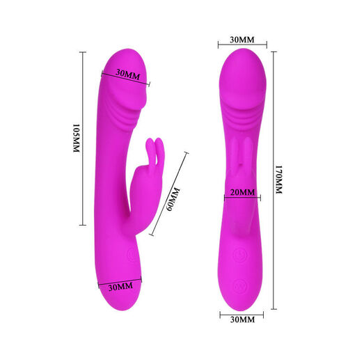 PRETTY LOVE SMART - VIBRADOR CON RABBIT 30 MODOS HUNTER