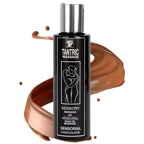 EROS-ART - ACEITE MASAJE TANTRICO NATURAL Y AFRODISACO CHOCOLATE 100 ML