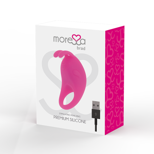 MORESSA BRAD PREMIUM SILICONE RECARGABLE ROSA