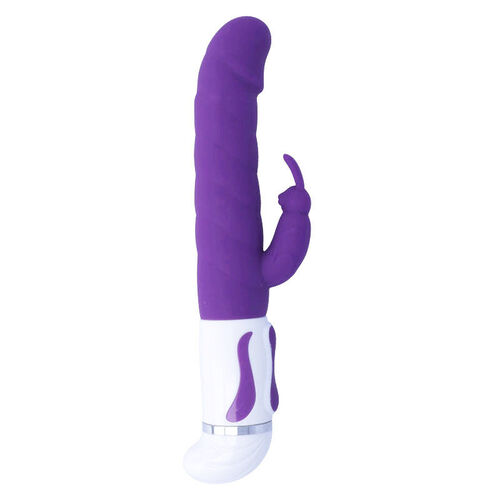 INTENSE BOBBLE VIBRADOR ROTADOR SILICONA LILA