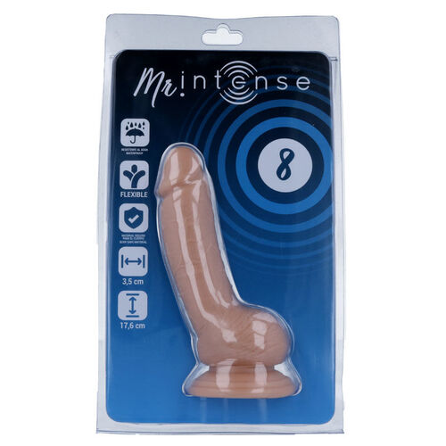 MR INTENSE - 8 PENE REALISTICO 17.6 -O- 3.5CM