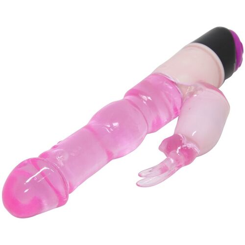 BAILE - WAVES OF PLEASURE FANTASY VIBRADOR CON RABBIT 23 CM