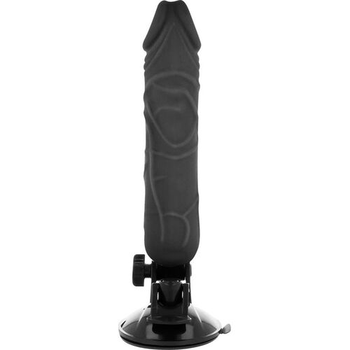 BASECOCK - VIBRADOR REALISTICO CONTROL REMOTO NEGRO 20 CM -O- 4 CM